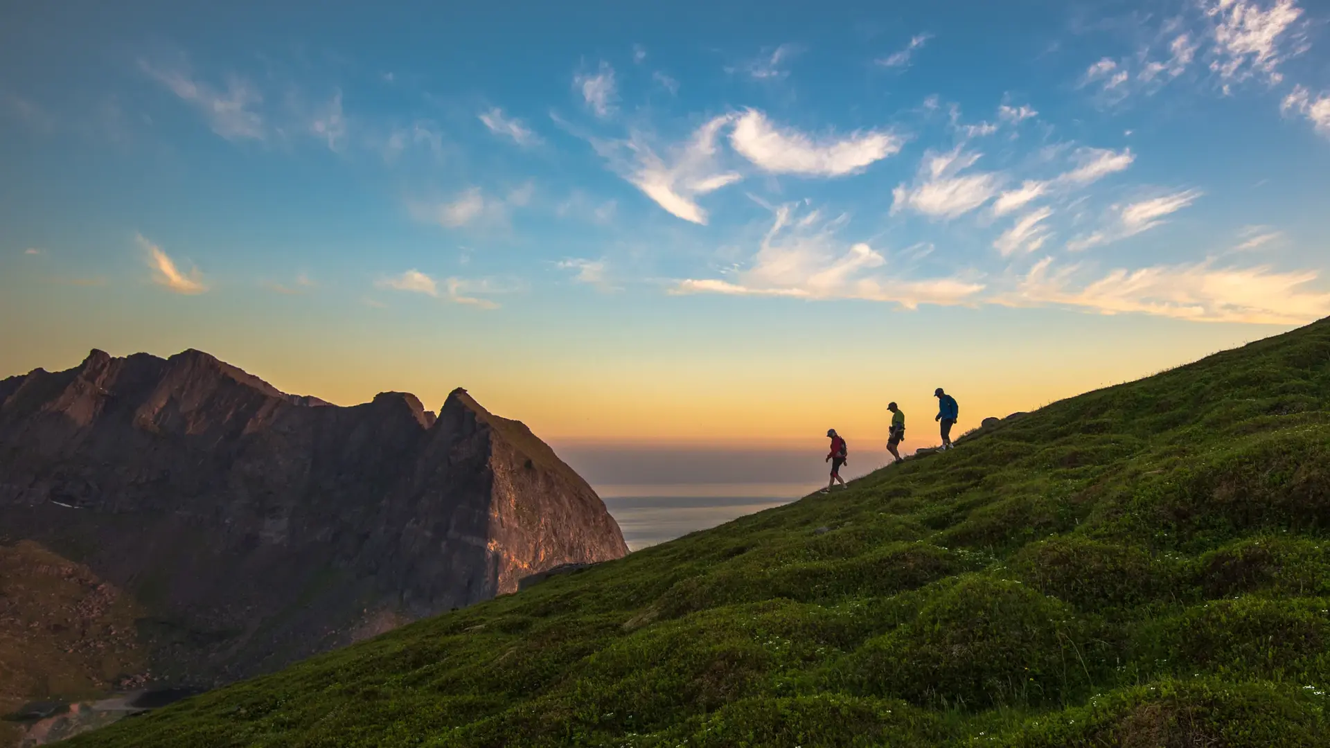 Turvandrere i Lofoten