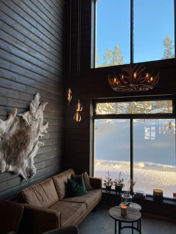 Interiør Bjørnfjell Mountain Lodge