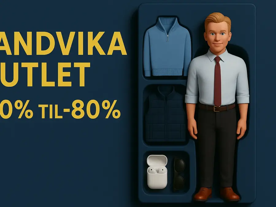 Sandvika Outlet -40% til -80%