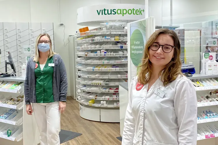 Nå kan du få satt influensavaksine hos Vitusapotek syd – enkelt og trygt, uten legeresept.