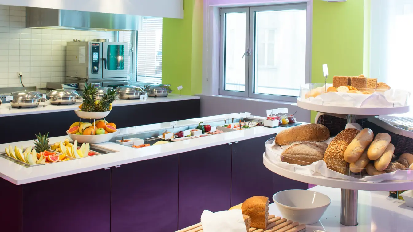 Frokostbuffet på Thon Hotel Munch i Oslo