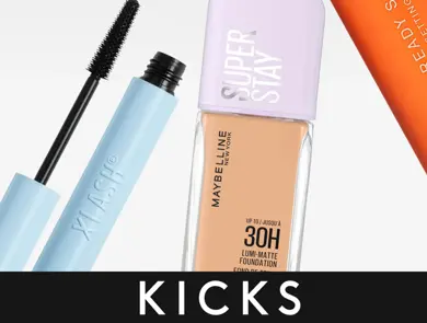 Mascara, foundation og sminkeprodukter fra KICKS