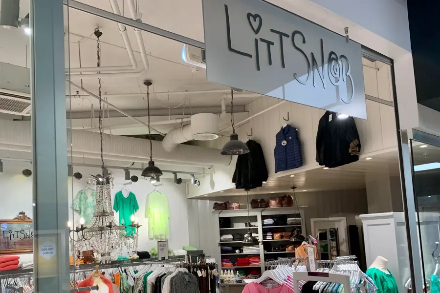Butikkfasaden LittSnob 