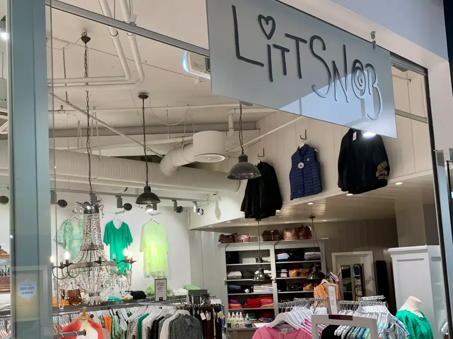 Butikkfasaden LittSnob 