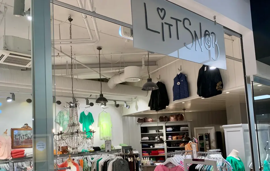 Butikkfasaden LittSnob 