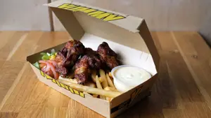 Yummy Time mat i en takeawayboks