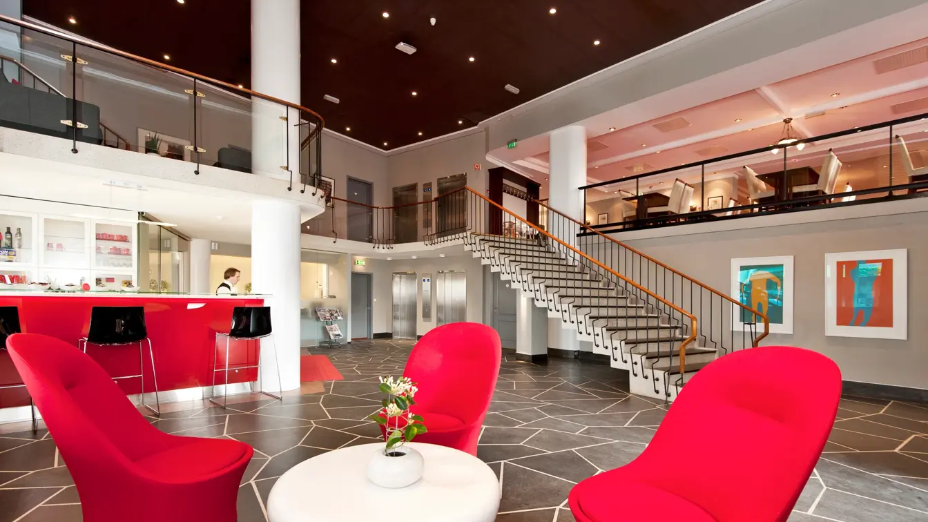 Resepsjon på Thon Hotel Saga i Haugesund
