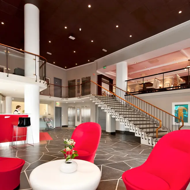 Resepsjon på Thon Hotel Saga i Haugesund