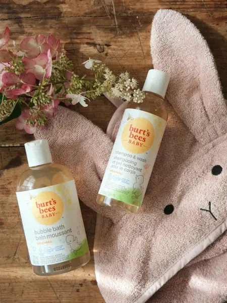 babyolje og badesåpe