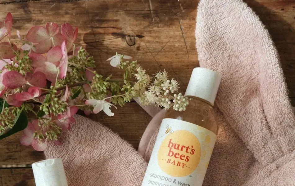 babyolje og badesåpe