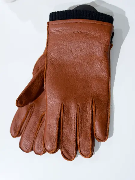 Brune skinnhansker