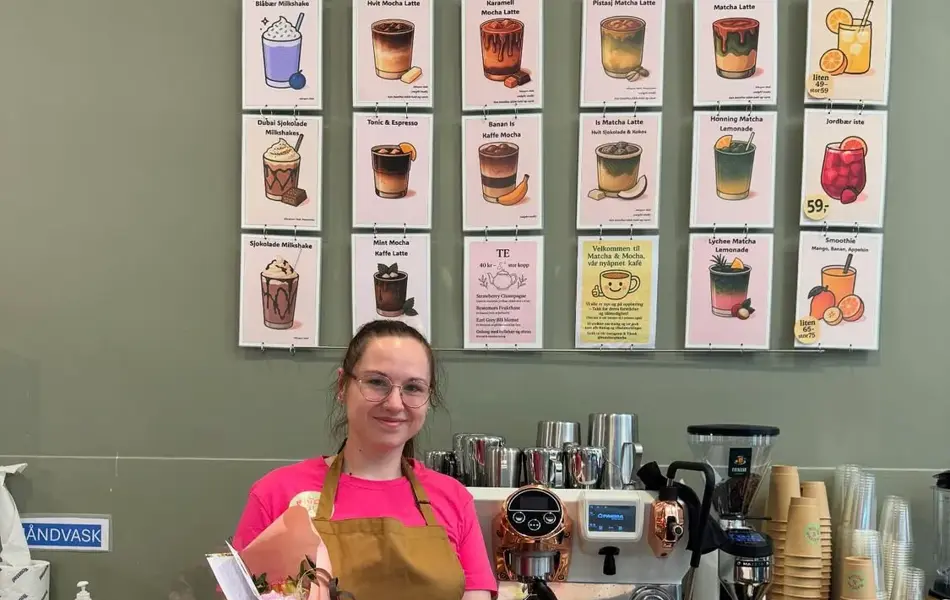 Åpningsdag Matcha & Mocha