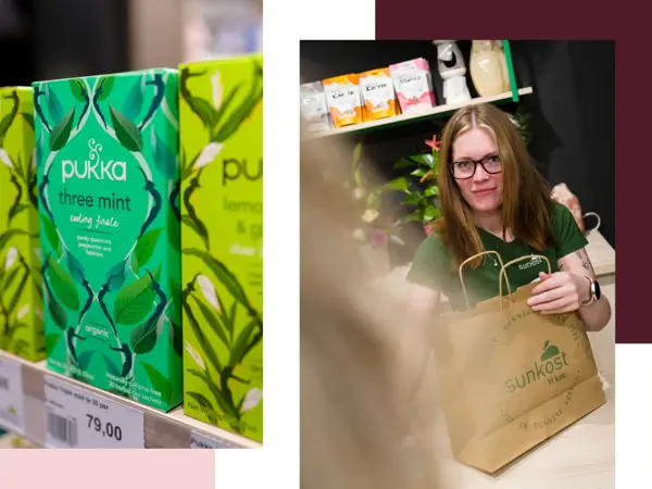 te og ansatt på Sunkost