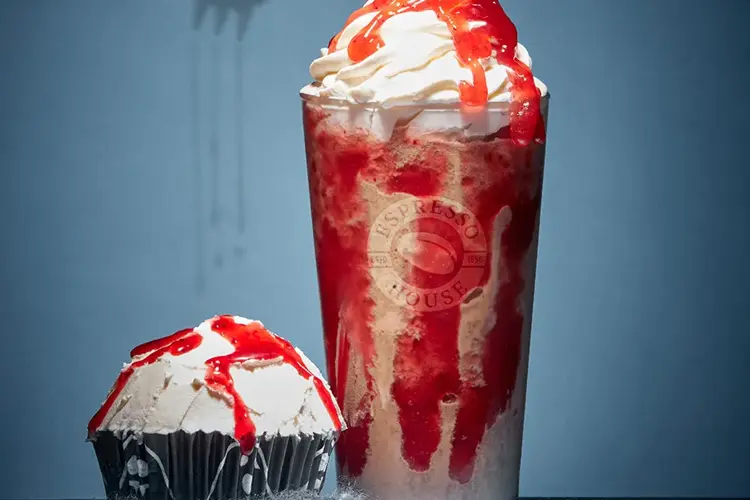 Bloody Choco Muffins og Frapino 