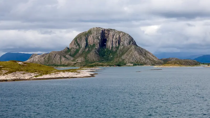 Torghatten is one of Norway’s best-known natural phenomena. 