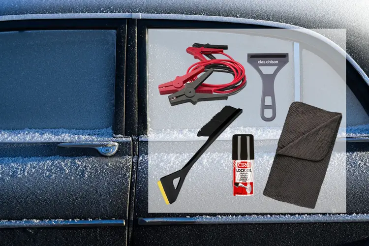 Utstyr til å ha i bilen om vinteren