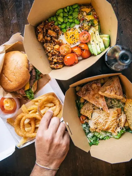 Mat i takeaway bokser