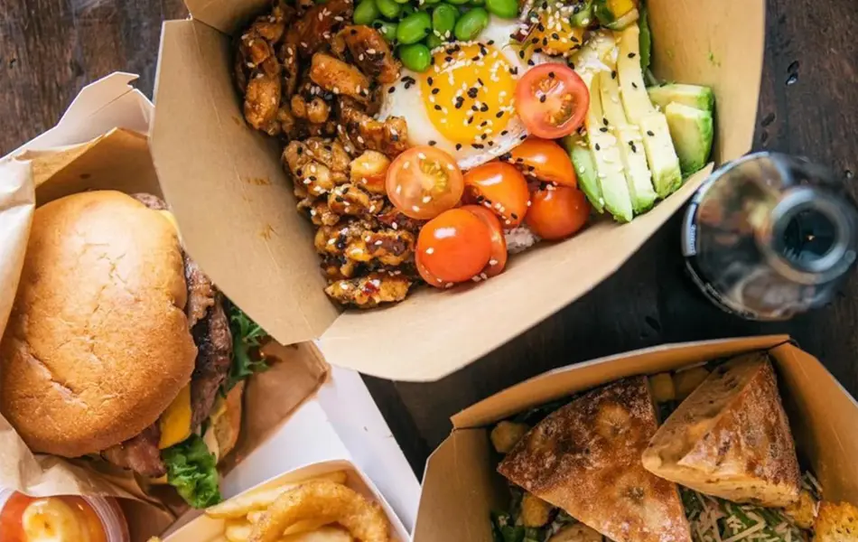 Mat i takeaway bokser