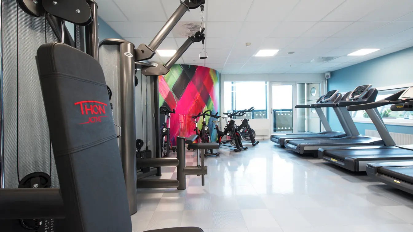 Treningsrom på Thon Hotel Opera