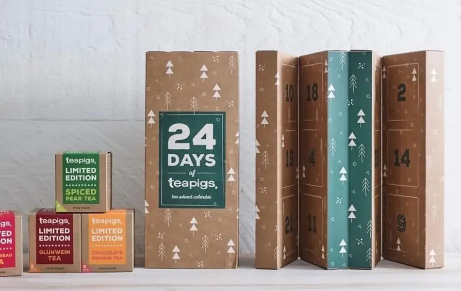 teapigs julekalender hos jordbærpikene