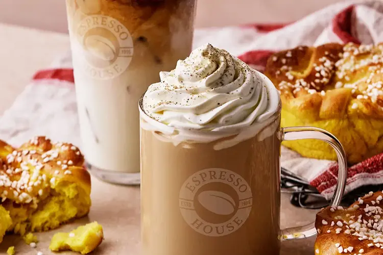 Nisselatte fra Espresso House.