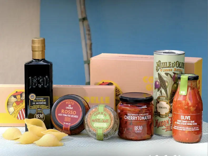 oljer, balsamico og pastasauser av hverdagsfavoritter fra Olivenlunden 1830