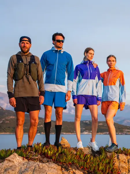 Fire personer som er ute på tur