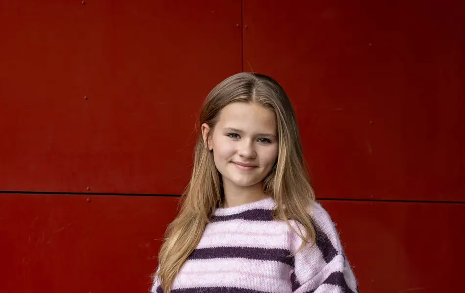 Bilde av barn i klær til skolestart