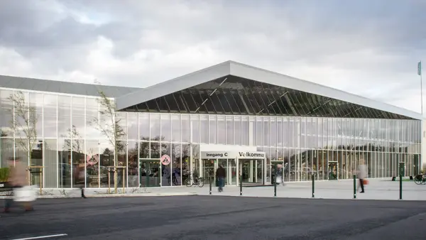 Kvadrat storsenter fasade