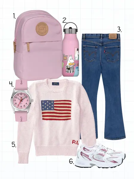 Antrekk til første dag i første klasse