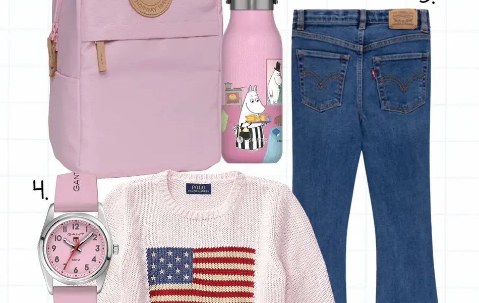 Antrekk til første dag i første klasse