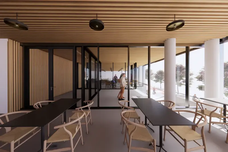 Mockup for byggeplaner på Storo