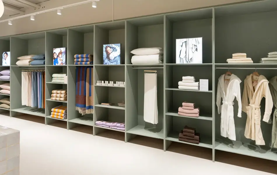 Interiøret i Myyk butikken