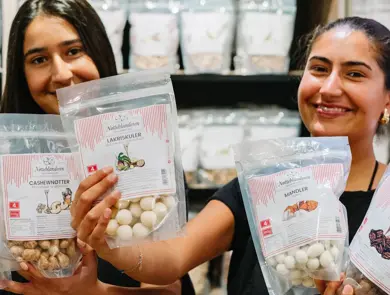 Nøtteblanderen på Ski Storsenter