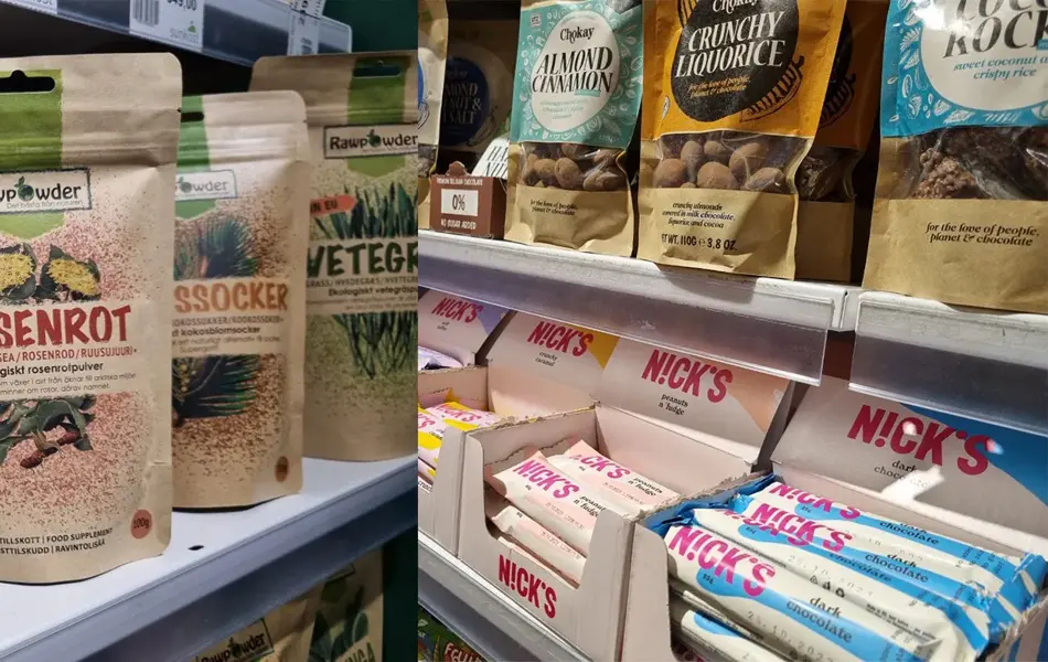 Sukkerfri hylle Sunkost