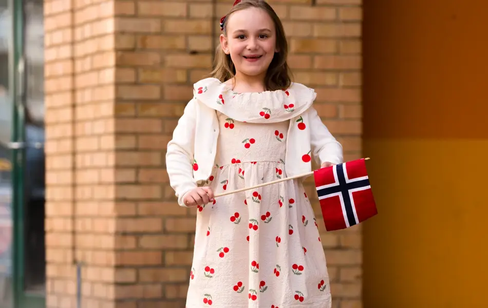 Barnemote 17 mai - inspirerende antrekk til gutt og jente på 17 mai