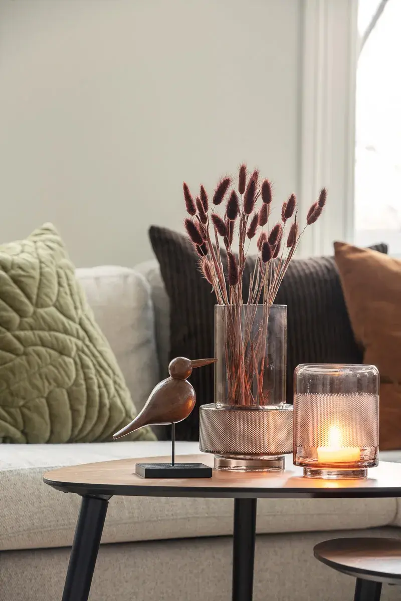 Stilleben i jordtoner