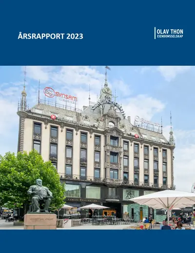 Forsidebilde av OTE Årsrapport 2023