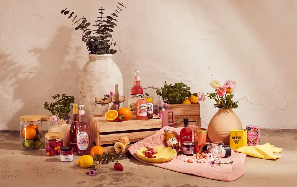 Bilde av frukt og diverse lemonader 