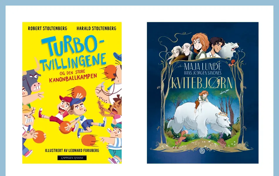 Bøkene Tvillingmoro og Kvitebjørn kong Valemon