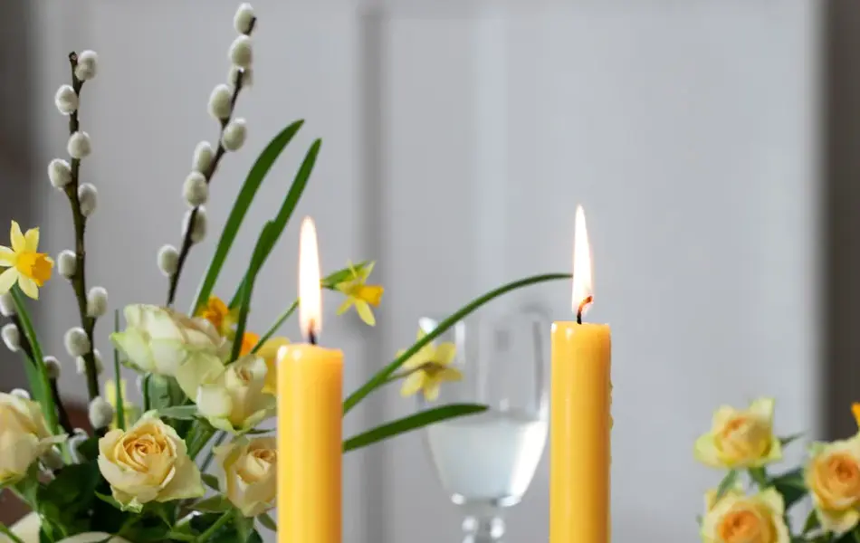 Gule lys fra Mester Grønn