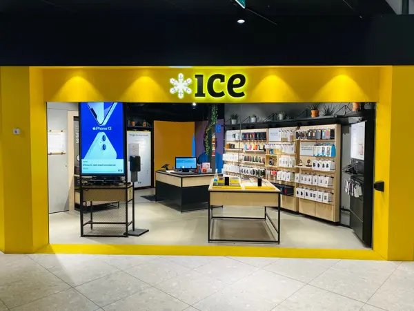 fasadebilde av Ice butikk