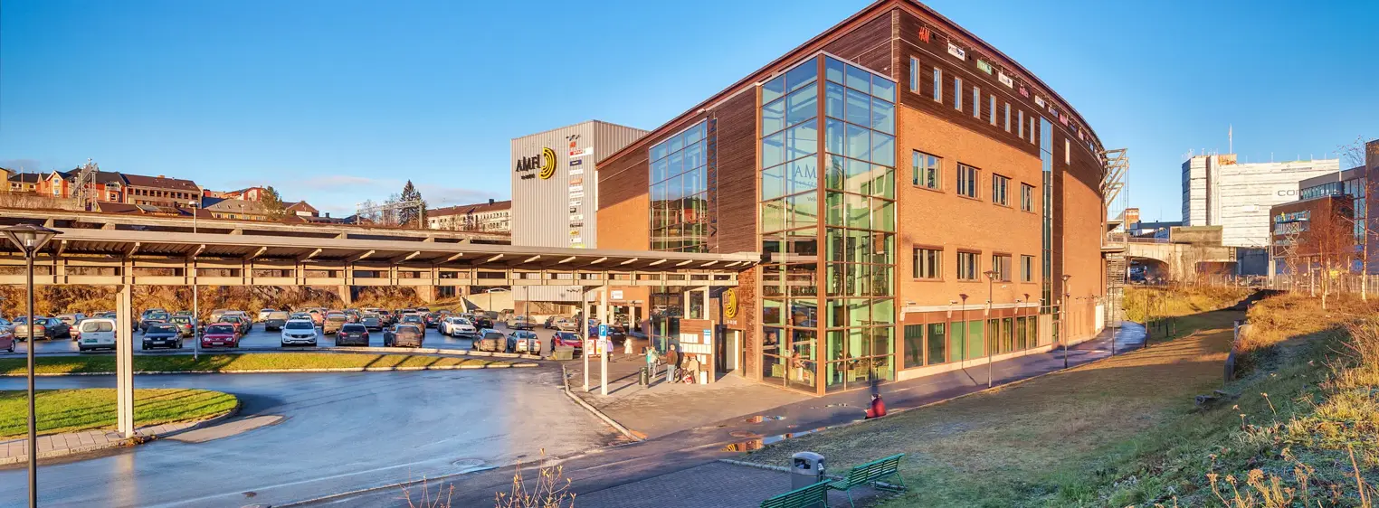 Fasade på AMFI Narvik
