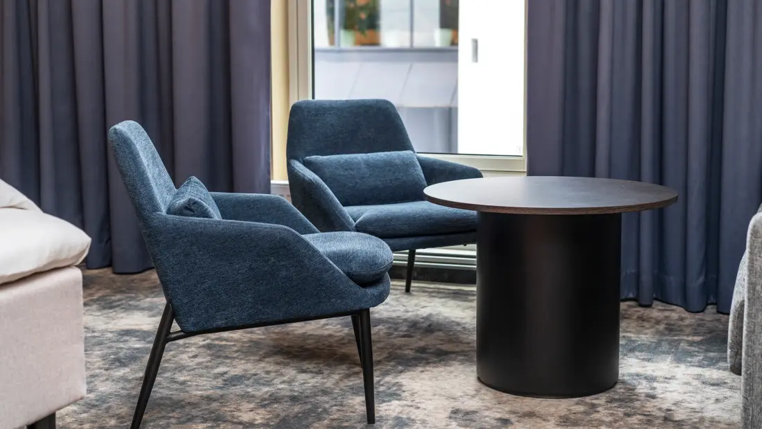 Sittegruppe på Business rom