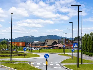 Fasade AMFI Knarvik sommer 2026