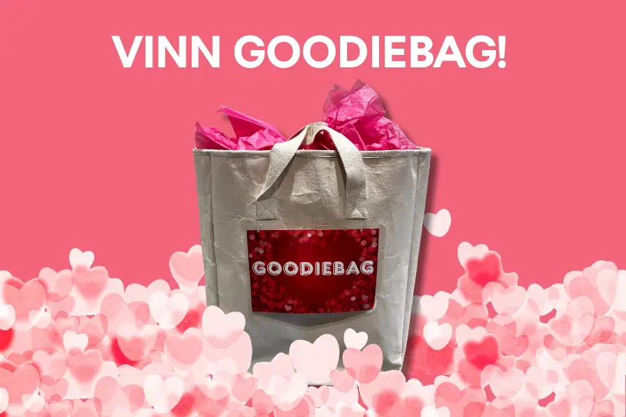 VINN GOODIEBAG! (3 x 2 in) - 1
