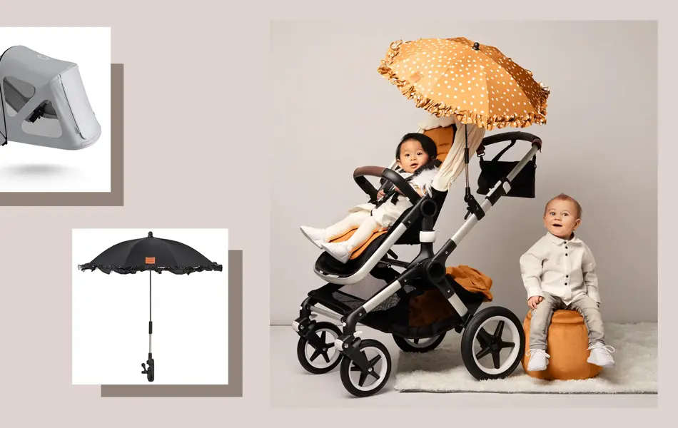 kollasj av barneutstyr