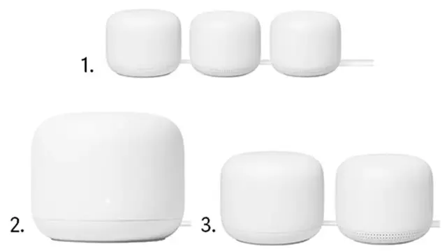 kollasj av 3 forskjellige wifi-forsterkere