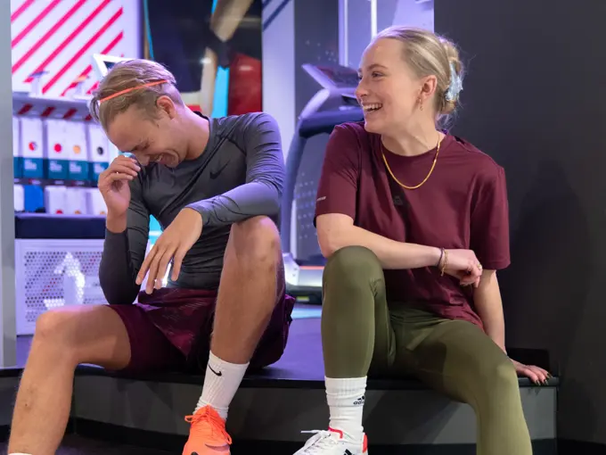 Treningstøy, gutt, jente, ute og inne trening og utstyr