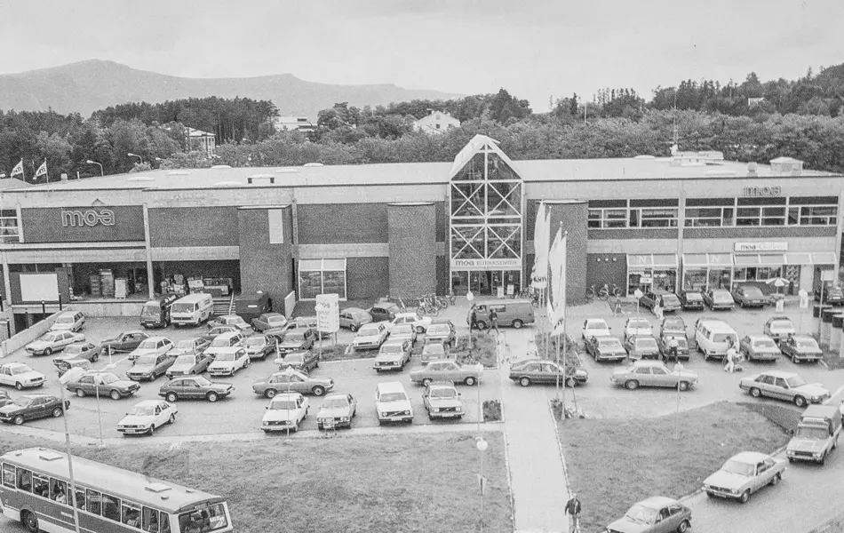 Moa Butikksenter i 1983